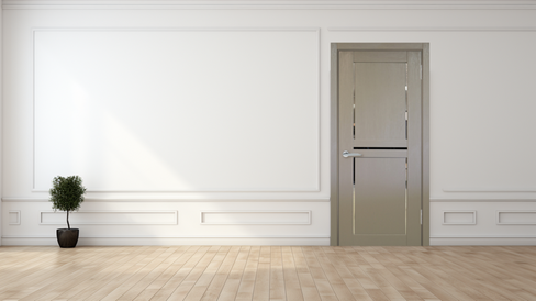 Межкомнатная дверь Triplex Doors «Офелия 8», Дуб серый