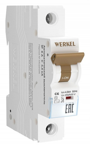 Автоматический выключатель 1P Werkel W901P064