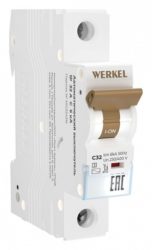 Автоматический выключатель 1P Werkel W901P326