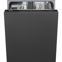 Встраиваемая посудомоечная машина SMEG STL232CL, полноразмерная, ширина 59.8см, полновстраиваемая, загрузка 13 комплекто