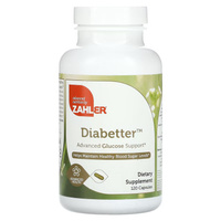 Улучшенная поддержка уровня глюкозы Zahler Diabetter, 120 капсул
