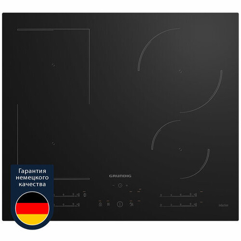 Встраиваемая индукционная поверхность Grundig GIEI 627474 PN, 60 см, черный