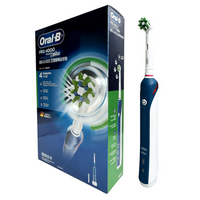 Ультразвуковая электрическая зубная щетка Oral B Pro 4000 3D Smartseries, синий Oral-B