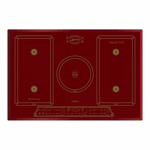 Индукционная варочная панель 77х52 см Kaiser Empire KCT 7797 FI RotEm красная