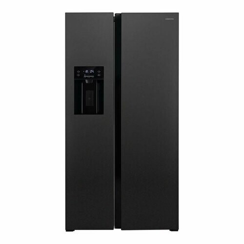 Холодильник No Frost Side-by-Side 178х91,1 см Hiberg RFS-650DX NFB Inverter черный
