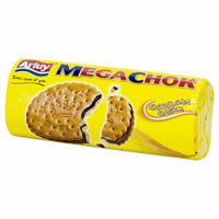 Печенье - сэндвич Arluy MEGACHOK с начинкой со вкусом шоколада 180г