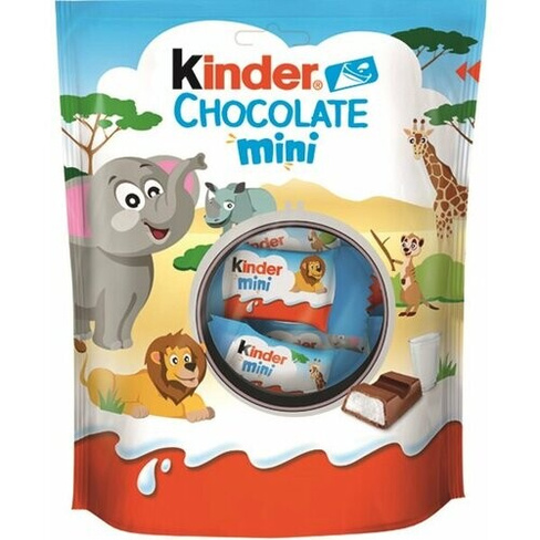 Киндер Шоколад Мини Kinder Chokolate mini, 120г