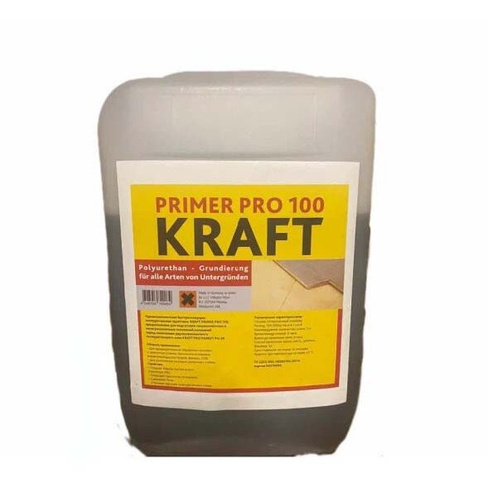 Грунт Kraft полиуретановый для укладки пола PR Pro PU-100 однокомпонентная (без запаха) 5 кг Грунтовка