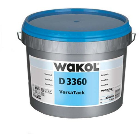Клей для ПВХ Wakol D 3360 VersaTack 14 кг Клей для напольных покрытий