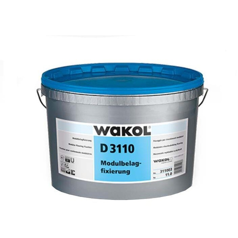 Закрепитель для модульных покрытий Wakol D 3110 Modulbelag-fixierung 11 кг Клей для напольных покрытий