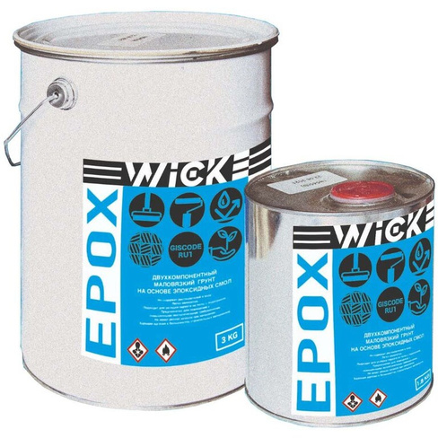 Грунт Wicke Primer Epox двухкомпонентный эпоксидный 4,8 кг Грунтовка