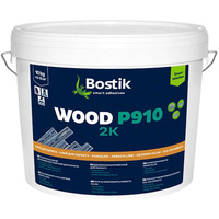 Двухкомпонентный полиуретановый клей для всех видов паркета Bostik Wood P910 2K бежевый A+B (9+1 кг) 10 кг Клей для напо