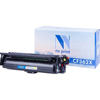 Картридж лазерный NV Print CF362X NV-CF362XY для HP желтый совместимый повышенной емкости