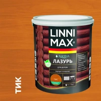 Лазурь для дерева Linnimax полуматовая тик 2.5 л LINNIMAX Декоративно-защитый антисептик