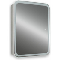 Универсальное зеркало-шкаф Silver-Mirrors Фиджи flip 60 LED-00002472