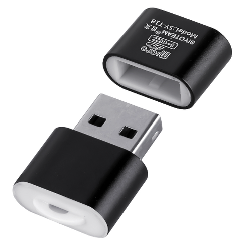 Картридер USB Micro SD, CR-01, черный X-Case