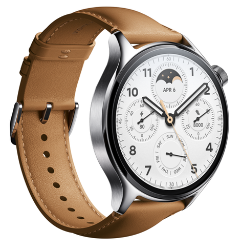 Смарт-часы Xiaomi WatchS1ProSilver/Brown