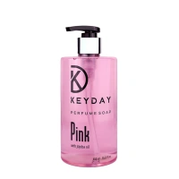 KEYDAY Мыло жидкое парфюмированнное розовое / KeyDay Pink 450 мл