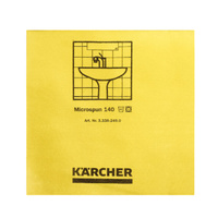 Салфетка из микроволокна 38х38 см Karcher Microspun (10 шт.) желтая