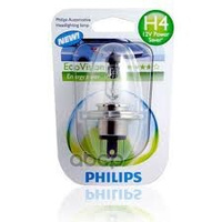 Лампа 12V H4 55W Philips Longlife Ecovision 1 Шт. Блистер 12342Llecob1 Philips арт. 12342LLECOB1