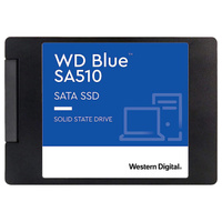 Внутренний твердотельный накопитель Western Digital WD Blue SA510, WDS400T3B0A, 4Тб, 2,5"