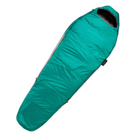 Комфортный ватный спальный мешок Forclaz Trek500 в форме мумии 10 ºC