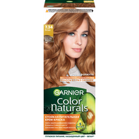 GARNIER Color Naturals стойкая питательная крем-краска для волос, 7.34 янтарь, 112 мл L’Oréal