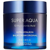 Super Aqua Ultra Hyalron Balm Оригинальный крем 70мл, Missha